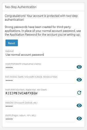 SmarterMail two-step authentication 2